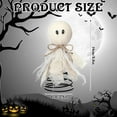 thumbnail image 3 of 100Fens Halloween Ghost Miniature Tree Topper Spooky Halloween Tree Ornaments Mini Christmas Treetop Ornaments for Home Party Supplies Fall&nbsp;Decor, 3 of 9