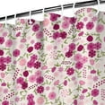 thumbnail image 4 of Waterproof Pioneer Shower Curtain 36x72 Inch Polyester Unique Colorful Floral Shower Curtain for Bathroom Hotel Home Decor with 7 Plastic Hooks, 4 of 5