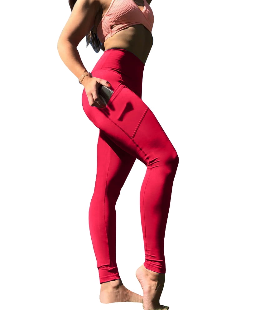 SySea Women Solid Color High Waist Sports Leggings Casual Yoga Pants