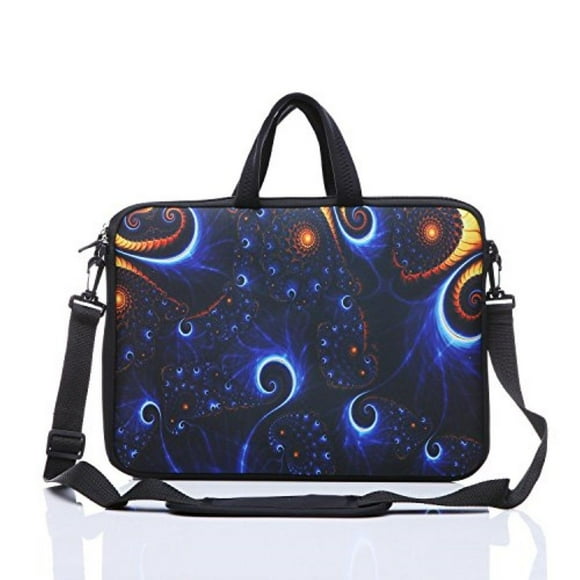 10-Inch Laptop Shoulder Sleeve Case and Tablet Bag for most 9.7" 10" 10.1" 10.2" Ipad/Notebook/eBook/Readers (classic blue)