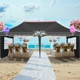 thumbnail image 4 of HOTEEL 10'x20' Pop Up Canopy Tent,Outdoor Canopy with Wheeled Bag,for Parties,Wedding,Backyard,Camping,Black, 4 of 11