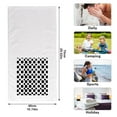 thumbnail image 2 of Ryvnso Black Polka Dots on White Hand Towels Set for Bathroom Cotton Face Towel Decorative 15.5x29.5 inch, 2 of 7