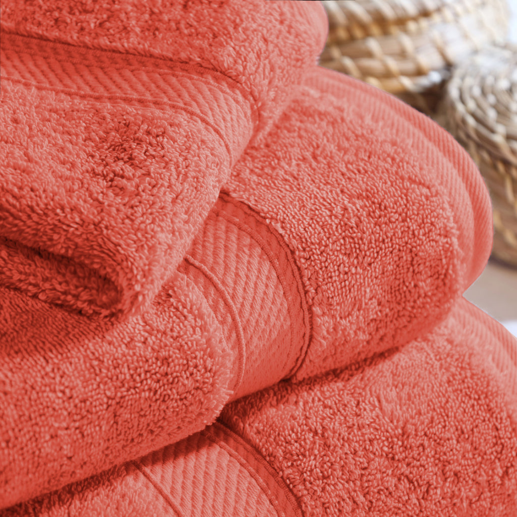 Superior 800 GSM Egyptian Cotton 6-Piece Towel Set, Soft Ultra Absorbent Towels, Gold