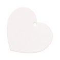 thumbnail image 1 of Sonducket Cartón Kraft en blanco corazón Vintage tarjetas moda autoensamblaje muestra accesorios creativamente suministro para el hogar Accesorios de disfraces Blanco, 1 of 6