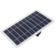 Portable 5W Solar Charger, Lightweight Eco,Friendly Power for Camping, Hiking Emergencies