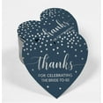 thumbnail image 2 of Inkdotpot Thanks For Celebrating The Bride To Be Bridal Shower Bottle Tag Real Silver Foil Favor Hang Tags Pack Of 50, 2 of 6