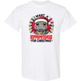 thumbnail image 3 of Inktastic I Want a Hippopotamus for Christmas T-Shirt, 3 of 5