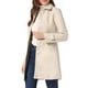 thumbnail image 4 of Abrigo de invierno para mujer con cuello Peter Pan, trench y abrigo tipo guisante 3XL beige, 4 of 6