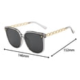 thumbnail image 2 of Gafas de sol modernas, ligeras, modernas y duraderas, con protección solar. Gris, 2 of 9