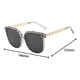 thumbnail image 2 of Gafas de sol para mujer, cómodas, ligeras y modernas. Gris, 2 of 9