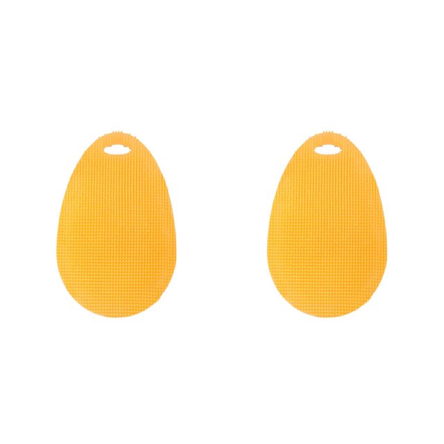 Bewildely Depurador de platos de silicona, cepillo para lavar platos multiusos para olla, , cuenco, fruta, verdura Type1 NO1