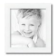 thumbnail image 2 of ArtToFrames 12" x 13" Contemporary White with Lip Picture Frame, 12x13 inch White Wood Poster Frame (WOM-2032), 2 of 7