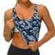 thumbnail image 3 of Fotbe Dragons Sujetador Deportivo Largo sin Aros para Mujer con Almohadillas y Soporte Medio, Transpirable y Absorbente, Camiseta Tipo Chaleco o Tank Top-Small, 3 of 8