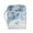 Blue Floral Dragonfly, variant on HELLHERO Pink Tie Dye Butterfly Bible Cover Case for Daily Use, Polyester Quilted Bible Cover with Portable Easy to Carry Quilted Bible Case