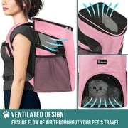 PetAmi Premium Pet Carrier Backpack, Pink