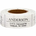 thumbnail image 2 of Custom Bold and Centered Address Labels 200, Clear, 2 of 4