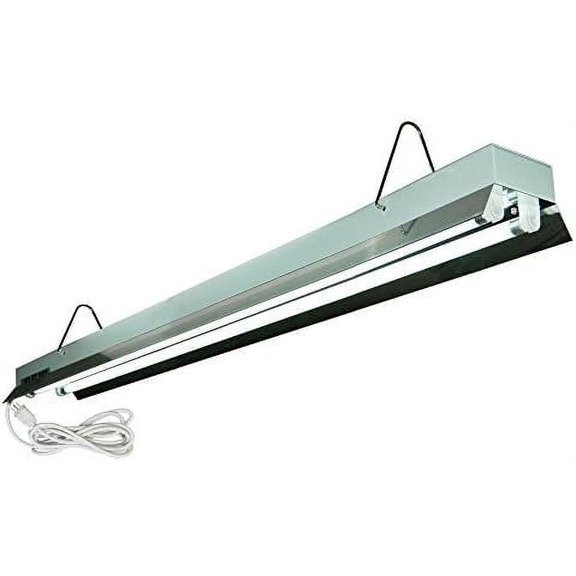 HTGSupply 4-Foot / 2-Tube High-Output T5 Fluorescent Grow Light Fixture, Bulbs Included$$Garden & Patio