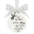 thumbnail image 1 of Christmas Ornament Handmade Butterfly Printed Attractive Decorative Commemorate Festive Embellishment Accessory Christmas Name Feather Memory Bauble for Holiday, 1 of 11