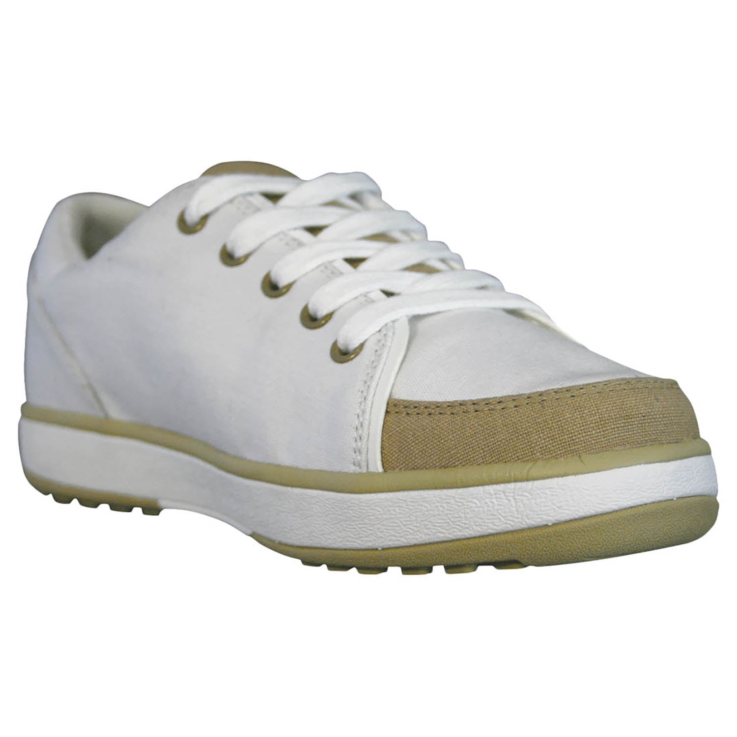 Women�s Dawgs Crossover Golf Shoes White with Tan Size 11 Women�s Dawgs Crossover Golf Shoes White with Tan Size 11