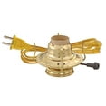 thumbnail image 3 of B&P Lamp® #2 Electric Brass Plated Burner With Black Cord and On-Off Switch, 3 of 5