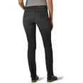 thumbnail image 3 of Lee Women's Misses Legendary Regular Fit Straight Leg Jean, Washed Black, 16 Short, 3 of 6