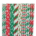 thumbnail image 2 of 25 piezas de vajilla de s de papel navideño biodegradable decorativo para G Colcomx Paja de papel, 2 of 8
