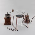 thumbnail image 2 of Pour Over Coffee Dripper Stand Metal Filter Cup Holder Reusable Coffee Filter Rack (Antique Brass), 2 of 6