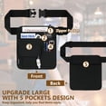 thumbnail image 3 of Riñonera Jaffzora, bolsa grande para servidores, cinturón ajustable, 3 of 6