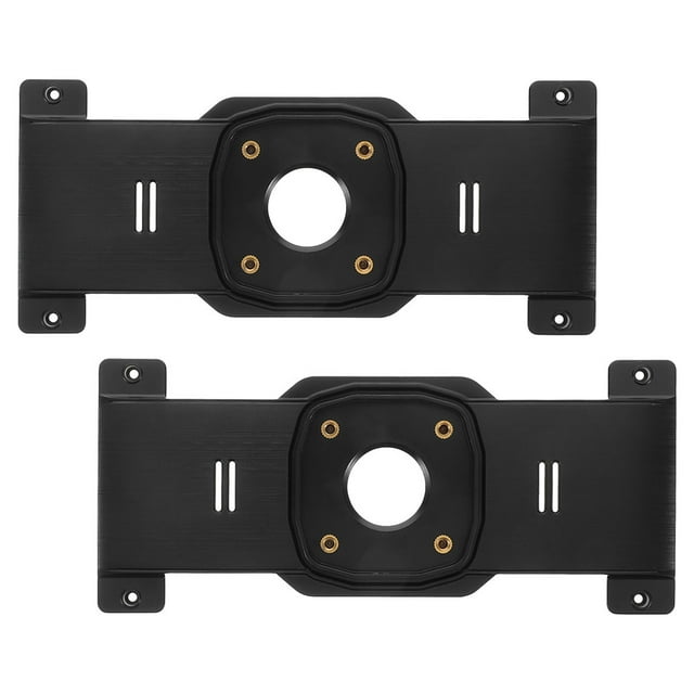 VERDANVERSE 2Pcs Car Backup Camera Mount Black Plastic Rearview Mirror Bracket Sturdy Dash Cam Holder