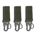 thumbnail image 2 of 3 Pcs Tactical Carabiner Outdoor Edc Keychain Keys Holder Camping Backpack Belt Hook Hanging Buckle Muilter Clip, 2 of 5