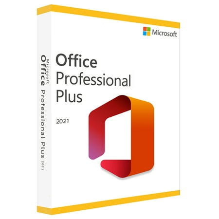 Microsoft Office 2021 Professional Plus 64 BIT (DVD)