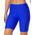 thumbnail image 3 of Firpearl Women's Swim Shorts UPF50+ Sport Board Shorts Plus Size Tankini Swimsuit Bottom, 3 of 6