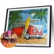 thumbnail image 2 of Diamante Dibujo Taladro 5D DIY Bus Kits Full Round Wall Decor Rhinestone Art Craft FLhrweasw Nuevo, 2 of 8