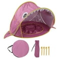 thumbnail image 2 of Baby Beach Tent, Baby Pop Up Shade UV Protection Spacious Interior  for Backyard Pink, 2 of 7