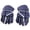 Navy Blue, variant on BIMZUC Adult Ice Hockey Gloves Hand Protection Gear for Roller Skating and Street Hockey - Lightweight Padded Design with Premium Microfiber Cloth, Red 8 inches / 20.3 cm
