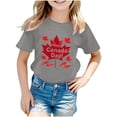 thumbnail image 4 of Birdeem Chemises pour Filles Chemises pour Enfants T-Shirt Graphique à Manches Courtes Col Rond Crop Top pour Filles et Garçons de 3 à 14 Ans T-Shirt Tee, 4 of 9