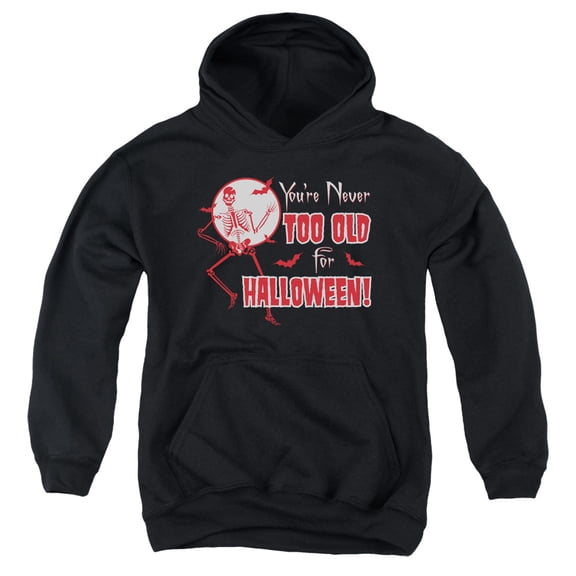 - Never Too Old - Youth Hooded Sweatshirt - Small