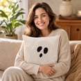 thumbnail image 6 of WWG Halloween Pillow Cover, Decorative Throw Pillowcase, Soft Polyester, 18x18 Inch, Festive Holiday Decor for Couch Sofa Bed, Quality Stitching, Easy to Display, 6 of 6