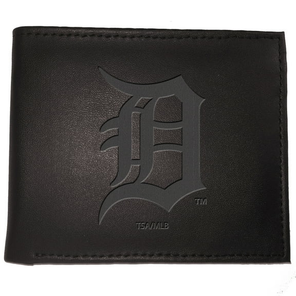 Black Detroit Tigers Hybrid Bi-Fold Wallet