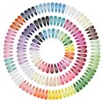 thumbnail image 1 of 120PCS Pince à Cheveux Snap Couleur Unie Mode Non Glisser Cheveux Épingle Barrette de Cheveux, 1 of 10