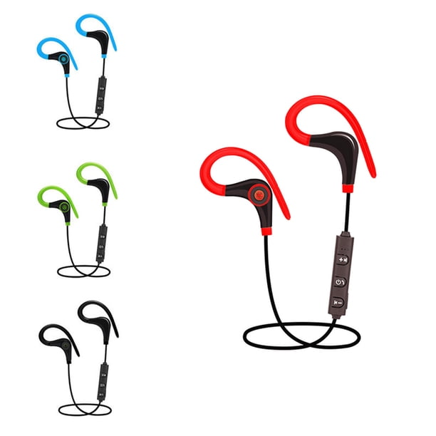 Twowood auricular Auriculares estéreo inalámbricos deportivos para auriculares con auriculares para auriculares para iPhone Android