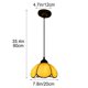 thumbnail image 3 of Style Head Pendant Light Hanging Ceiling LampVintage Decorative Pendant For Kitchen Dining RoomBedroom Living Room, 3 of 6