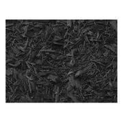 BULYAXIA 0.8 cu ft Shredded Rubber Mulch (Black)