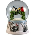 thumbnail image 3 of San Francisco Music Box (Plays Winter Wonderland) Birds Wreath Water Globe QGM22019, 3 of 3