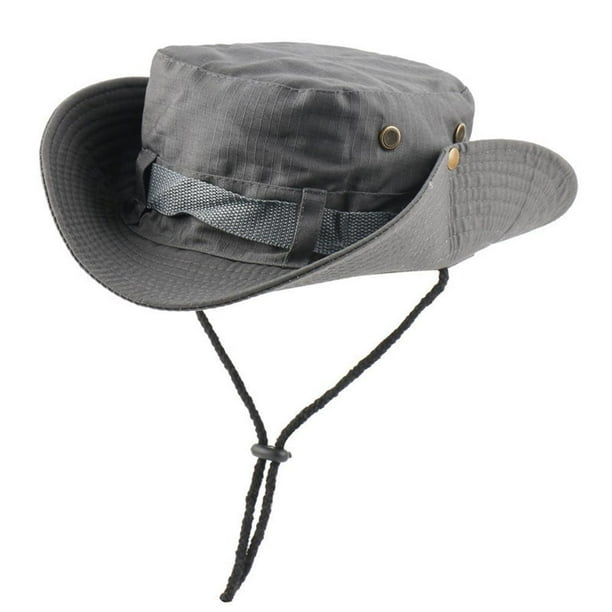 Sombrero De Pesca Con Protección Solar, Sombrilla, Sombrero De Cubo Boonie, Sombrero Transpirable De Ala Ancha Para El Sol Para Senderismo Al Aire Libre, Viajes De Pesca Eigraketly AP007142-03