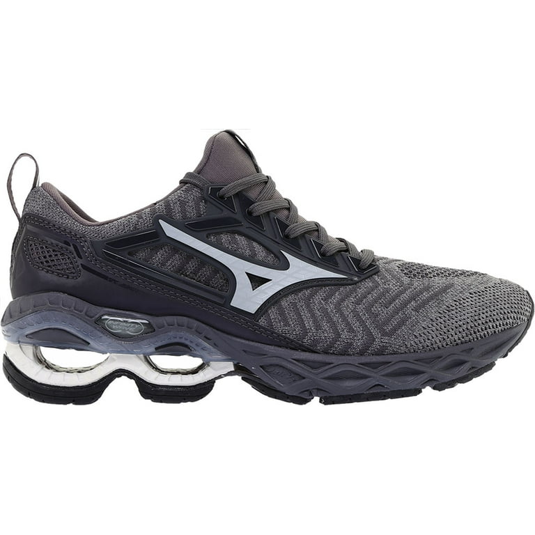 Mizuno Women s Waveknit C1 Running Shoe Size 7.5 Monument Vapr
