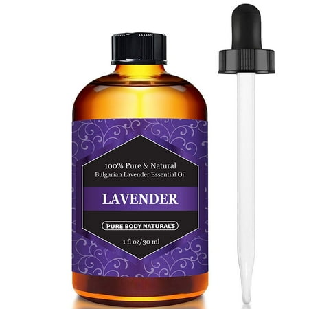 Oil Test - Bulgarian Lavender Essential Oil, 100% Pure, Independently Tested, Therapeutic Grade Lavender Essential Oil for Diffuser Aromatherapy by Pure Body Naturals, 1 Ounce
