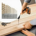 thumbnail image 7 of ZEPARO 13 Pieces Hex Shank Drill Bit Set,Twist Drill Bit,Quick Change HSS Electric Screwdriver Drill Bit,for Steel Aluminum Alloy, 7 of 7