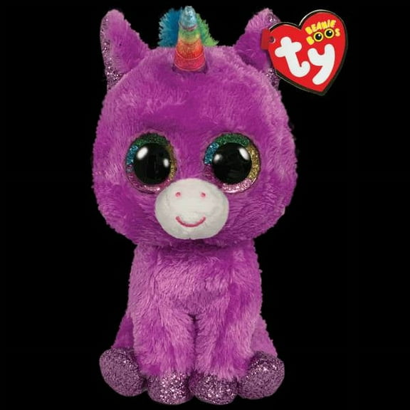 TY Beanie Boo Rosette-Purple Unicorn
