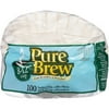 Pure Brew Coffee Filters for 8-12 Cup Coffeemakers, 100 count